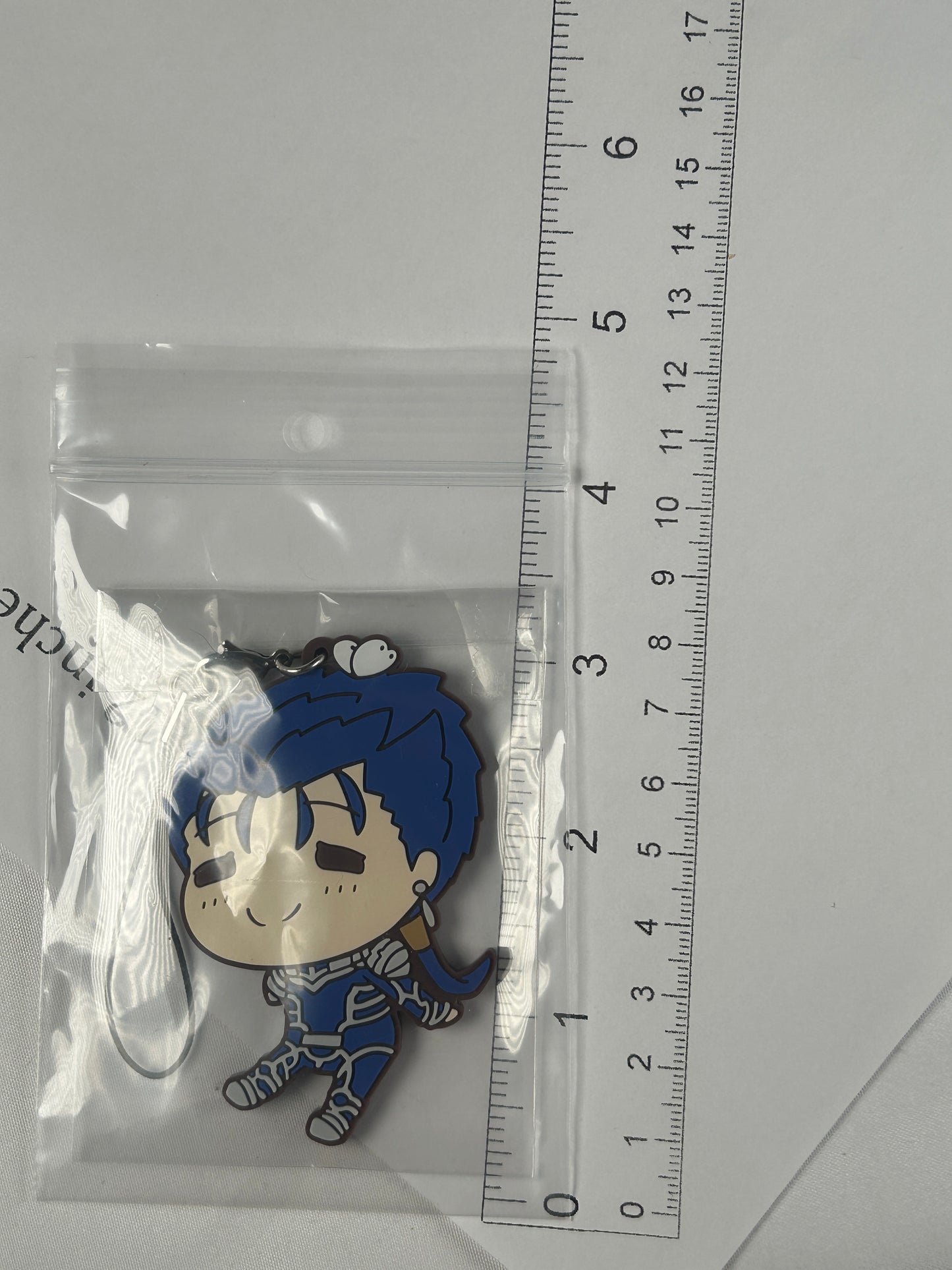 Cu Chulainn Rubber Keychain Fate Stay Night Heavens Feel Ichiban Kuji