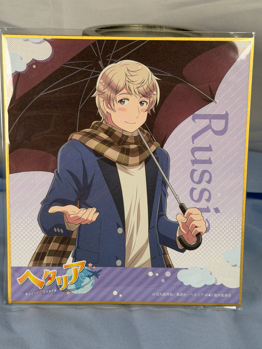 Russia Cardboard Display Hetalia World Stars 2021 WEB Lottery