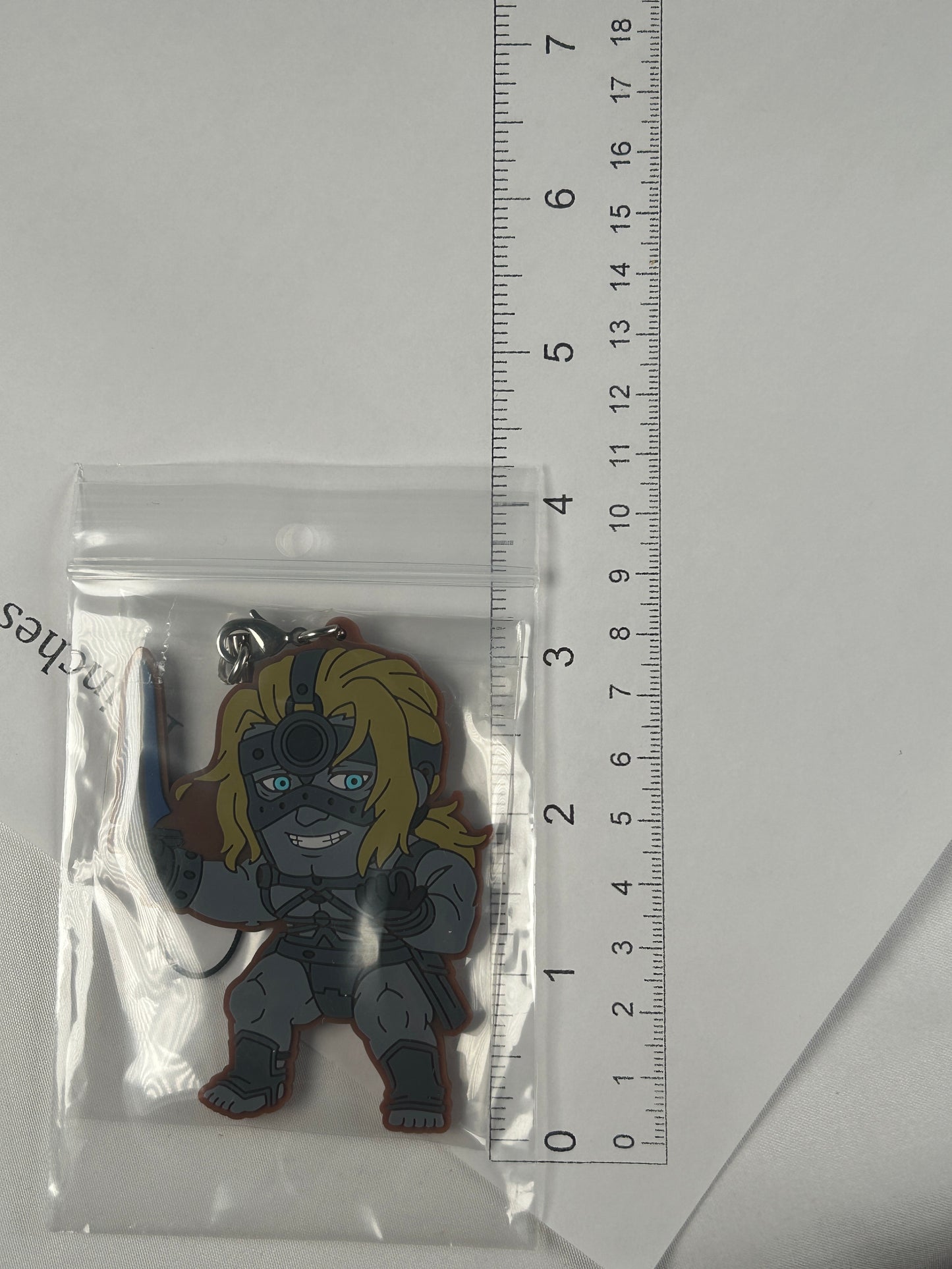 Spartacus Beserker of Red Chara Rubber Strap Fate Apocrypha