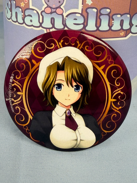 Shannon Official Illustration Can Badge Pin Umineko When They Cry