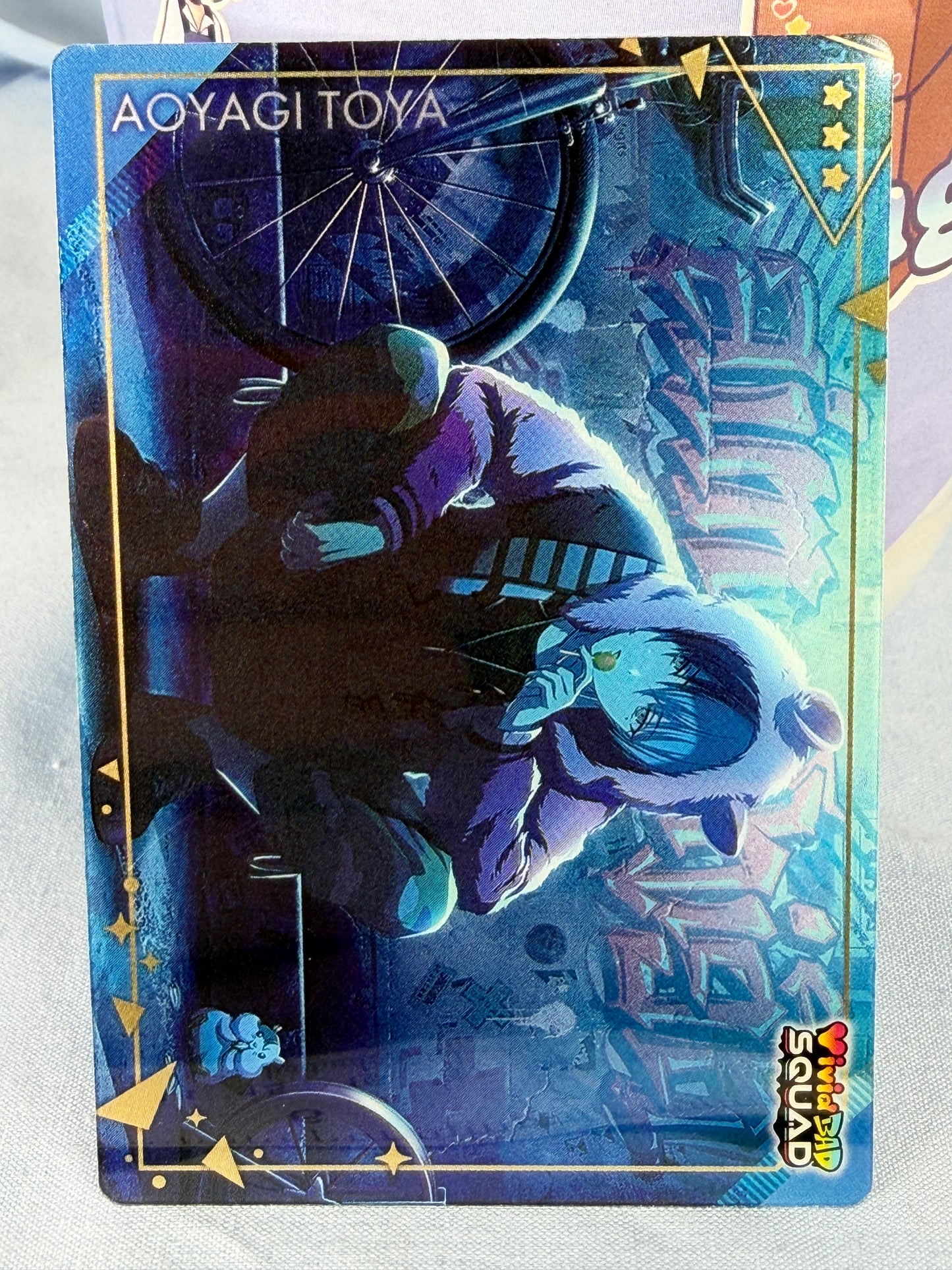 Aoyagi Toya Vivid Bad Squad Bandai Wafer Card Project Sekai No. 11