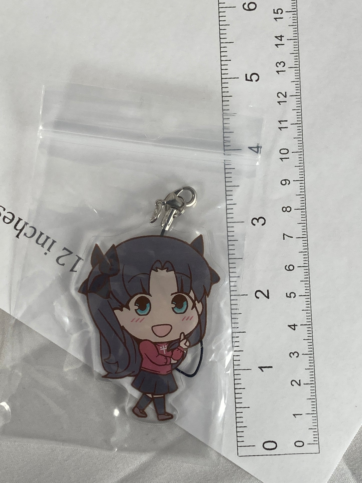 Rin Tohsaka Acrylic Keychain Todays Menu for the Emiya Family Fate Stay Night