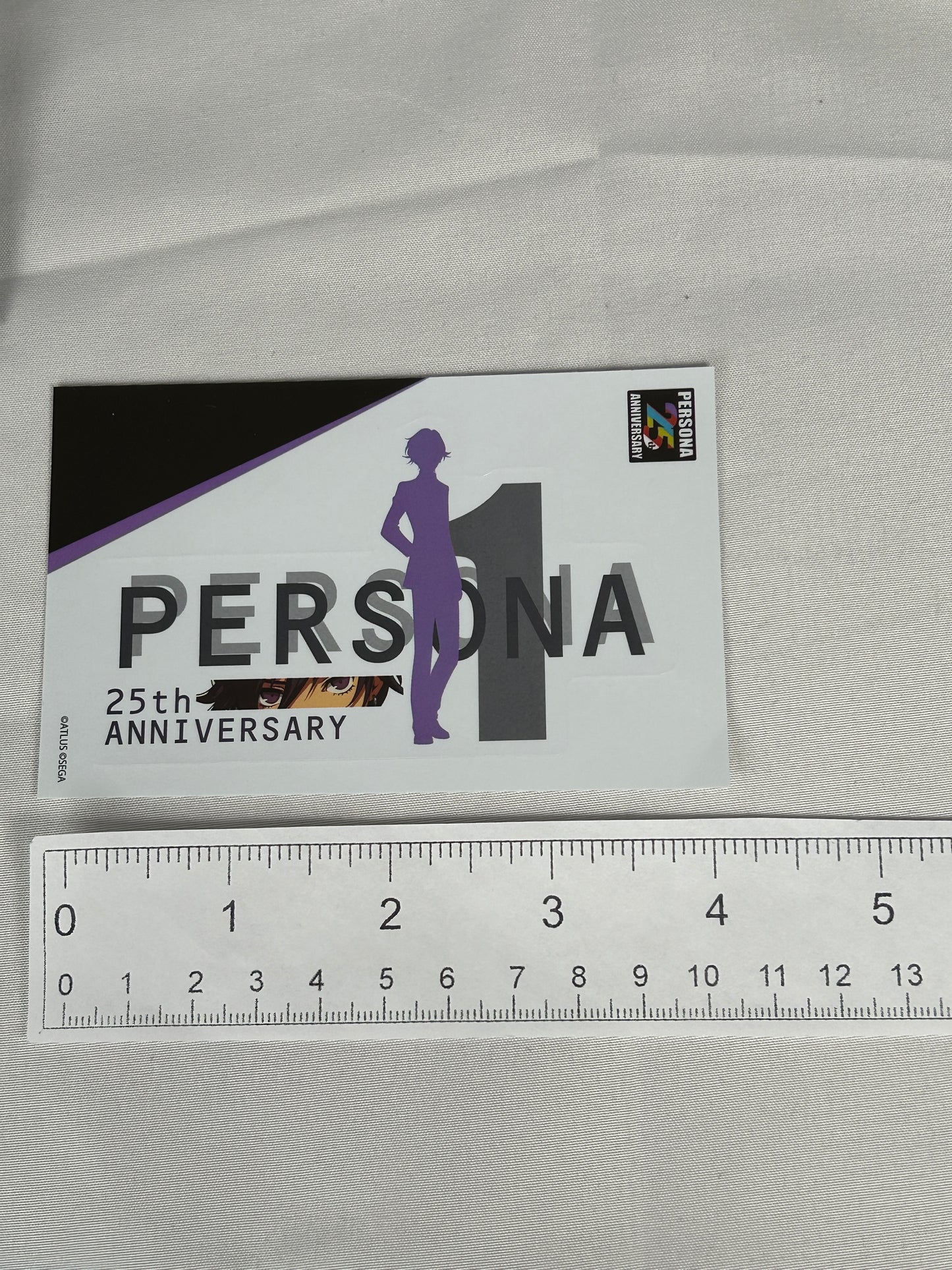 Naoya Toudou Sticker Persona 25th Anniversary Persona 1