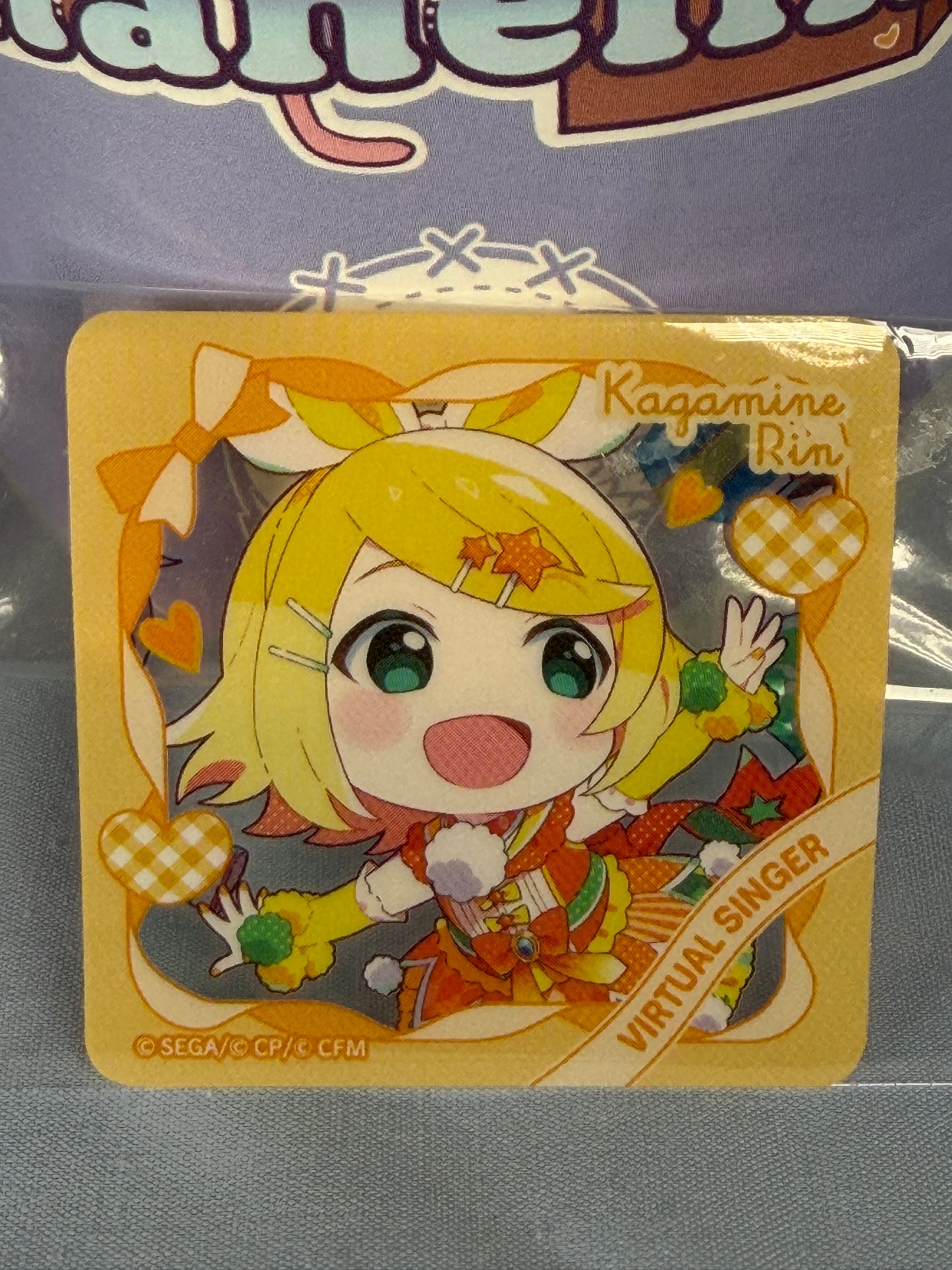 Kagamine Rin Playing Tag With Lion Dance Robot MiniPlastic Display Project Sekai