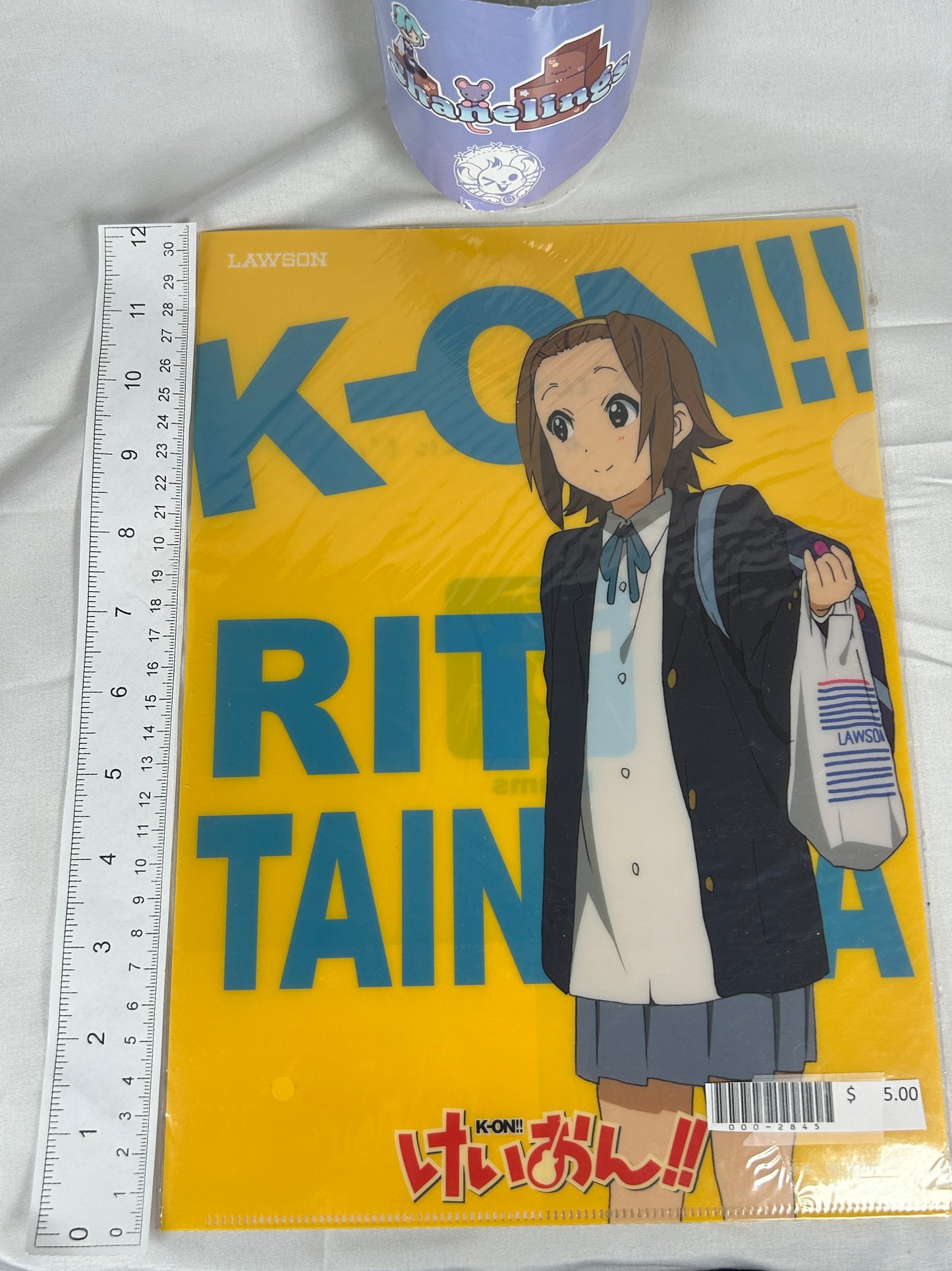 Ritsu Tainaka Lawson Clear File K-On