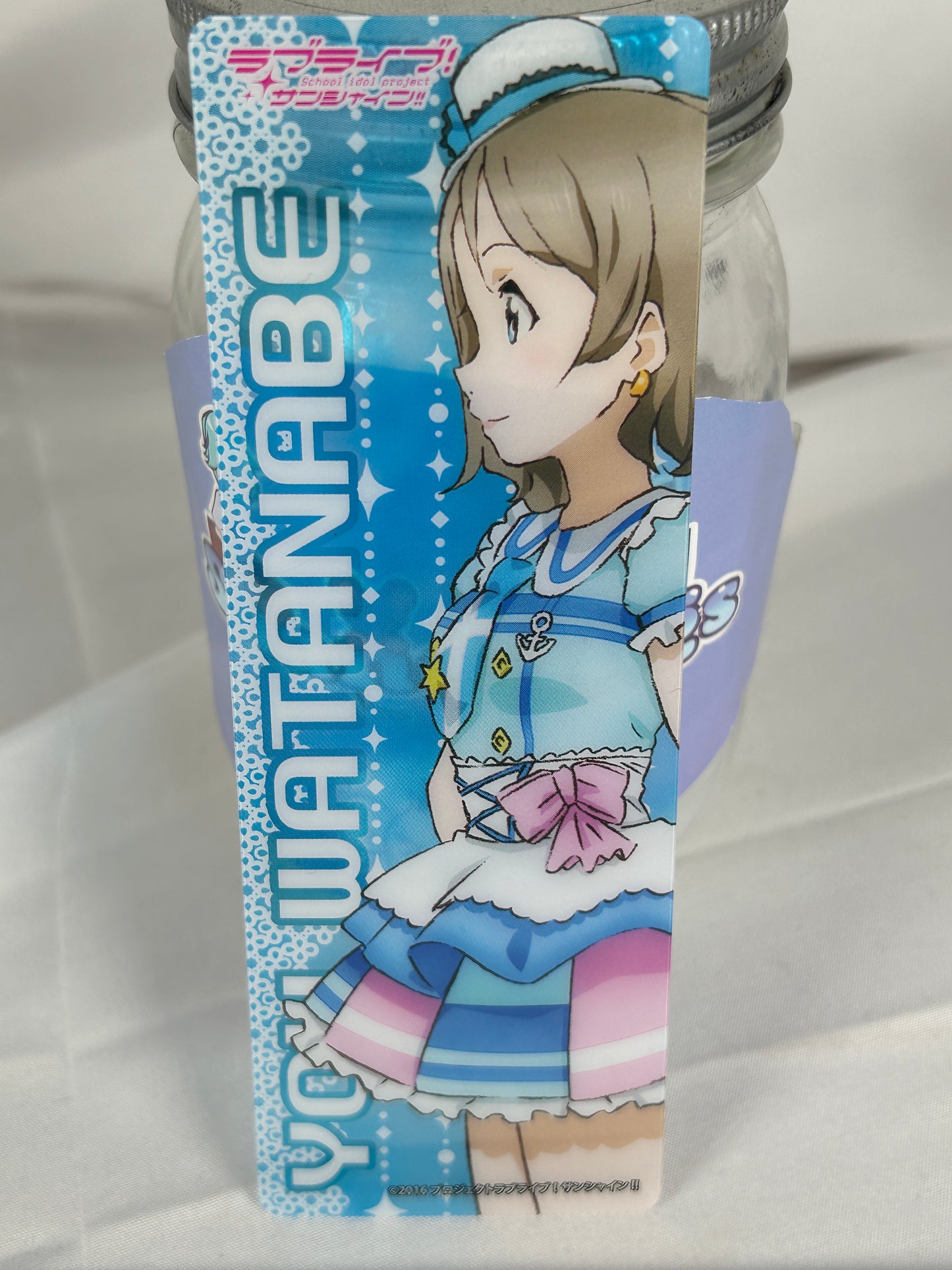 You Watanabe Is Your Heart Shining Plastic Bookmark Love Live Aqours Sunshine