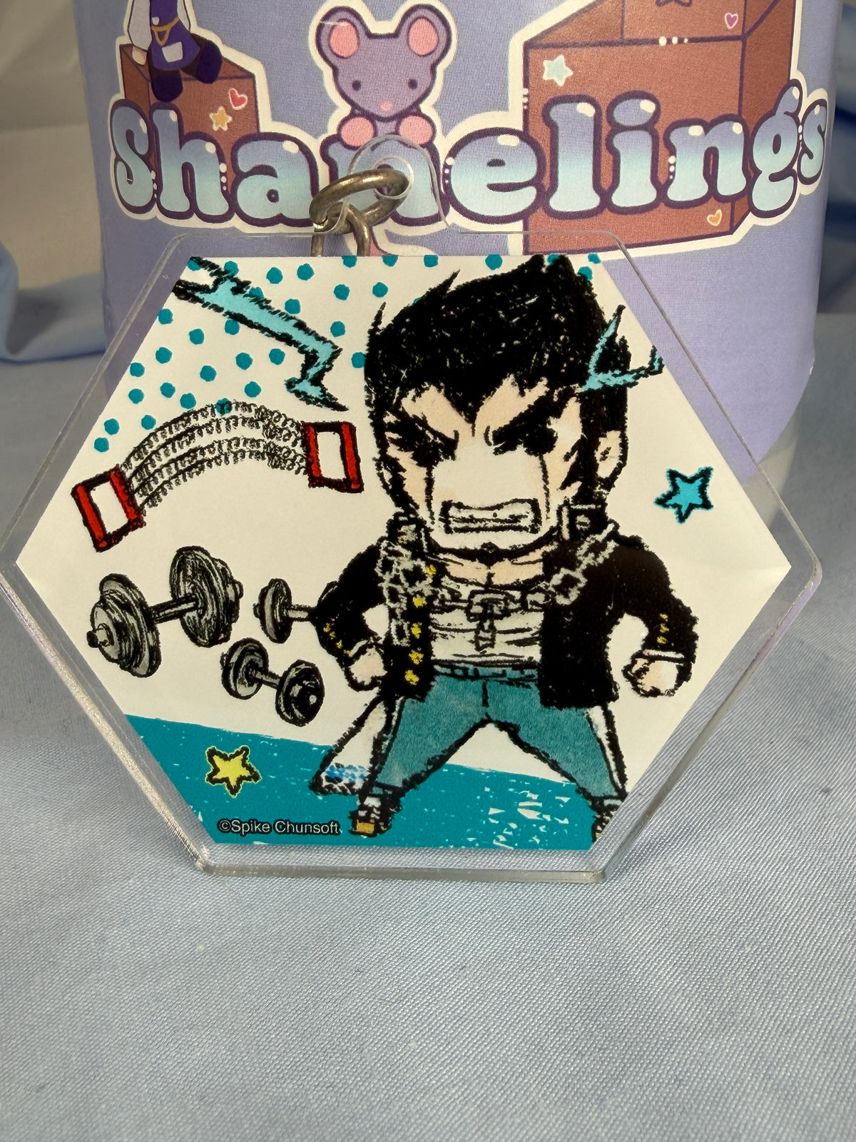 Nekomaru Nidai GraffArt Hexagonal Acrylic Keychain Danganronpa 2
