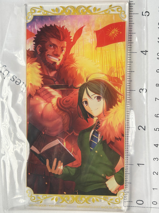 Alexander the Great Waver Velvet Acrylic Block Fate Zero