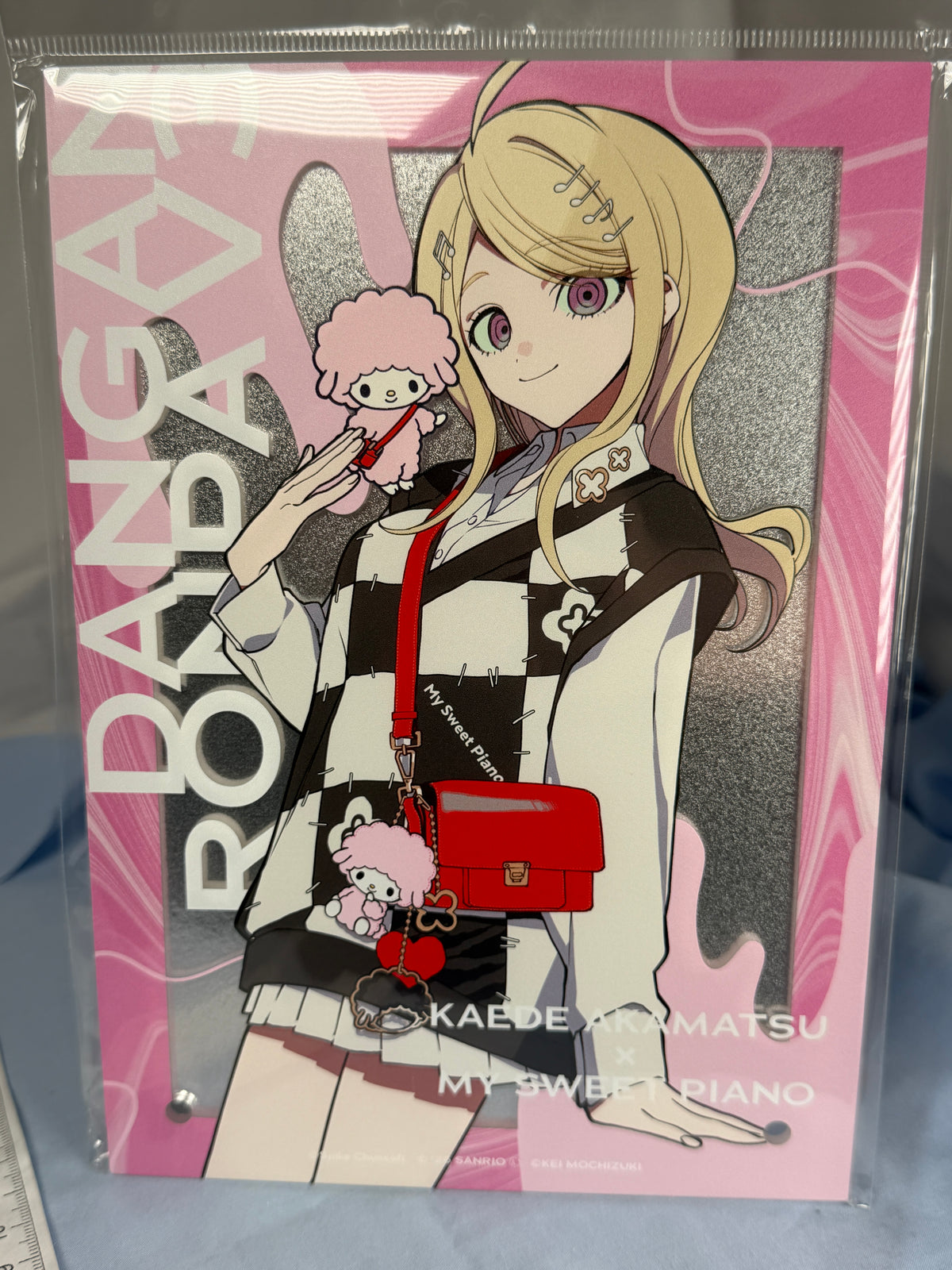 Kaede Akamatsu My Sweet Piano Large Acrylic Stand Danganronpa V3 x Sanrio Vol 2