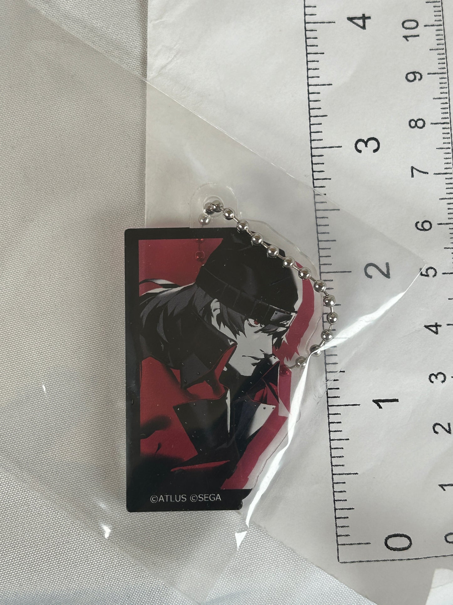 Shinjiro Aragaki Portrait Acrylic Keychain Persona 3 Reload