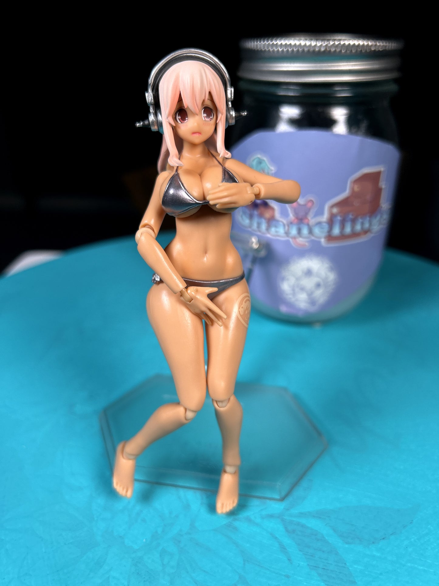 Super Sonico Tan Ver. Figma EX-23 Super Sonico Goodsmilecompany