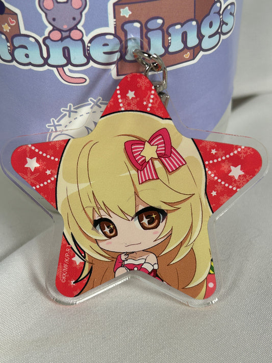 Chibi Misaki Shokuhou Acrylic Keychain A Certain Scientific Railgun T 04. Christmas ver