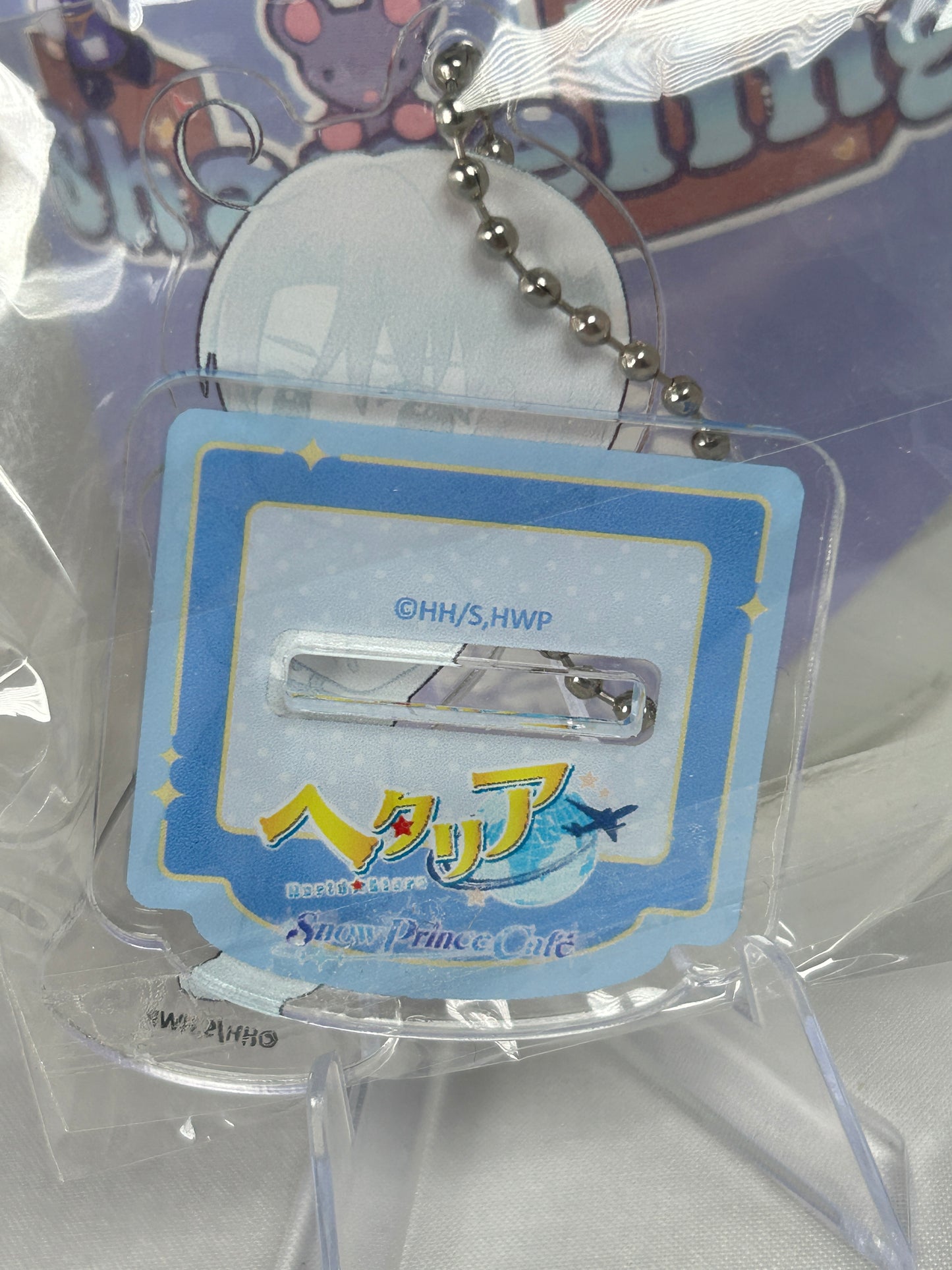 Italy Romano Snow Prince Café Mini Acrylic Stand Hetalia World Stars Amo Café