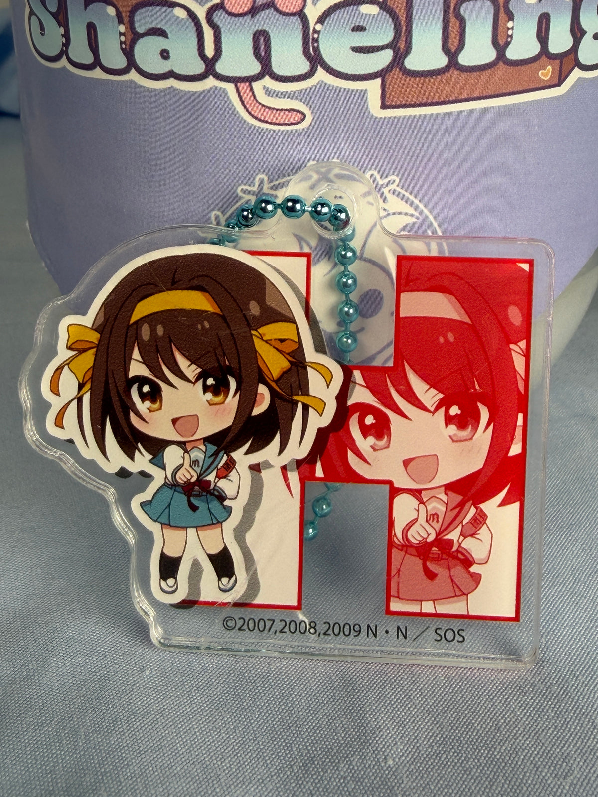 Haruhi Suzumiya Acrylic Keychain Haruhi Suzumiya 20th Anniversary LEC