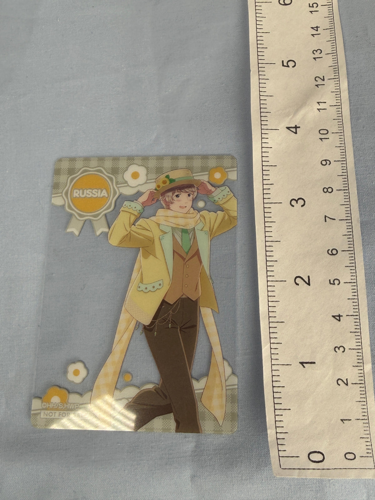 Russia Flower Parade Clear Character Card Hetalia World Stars