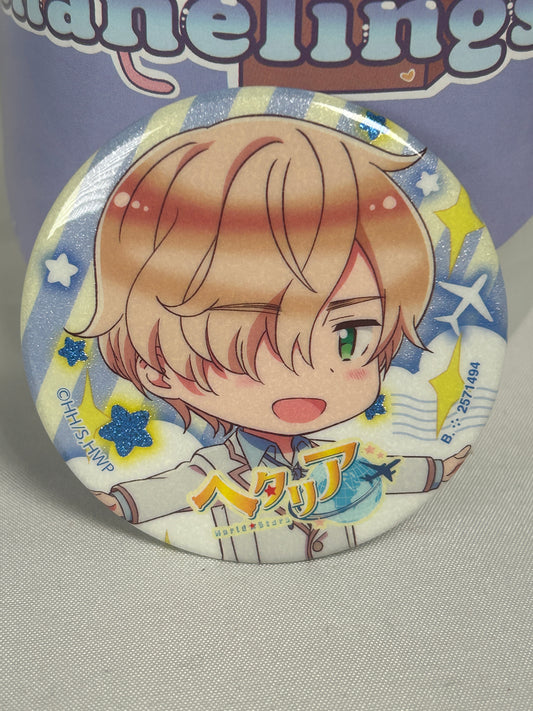 Luxembourg Can Badge Pin Hetalia World Stars Capsule Collection
