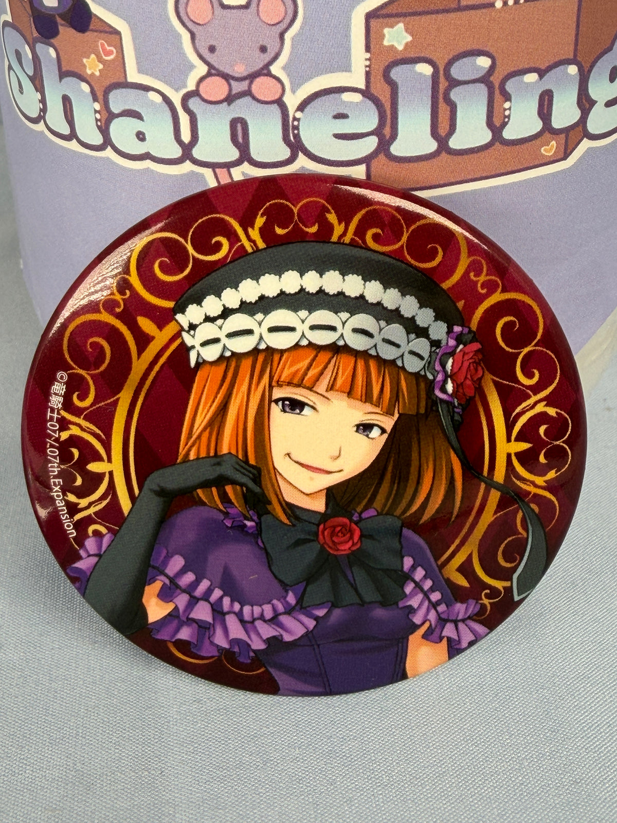 Eva Beatrice Ushiromiya Official Illustration Can Badge Pin Umineko When They Cry