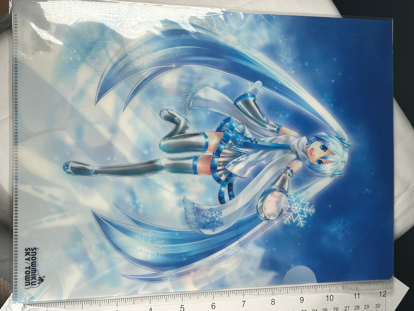 Snow Miku 2014 Sky Town 2nd Anniversary Clear File Vocaloid