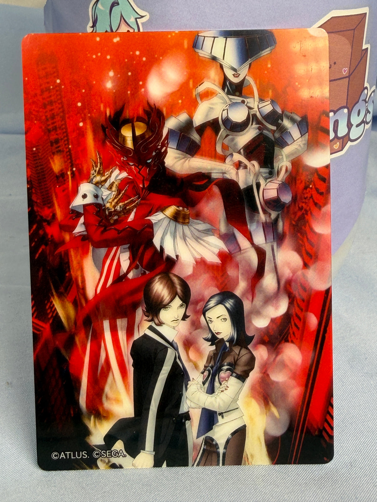 Persona 2 Innocent Sin PSP Boxart Trading Card Persona 30th Anniversary