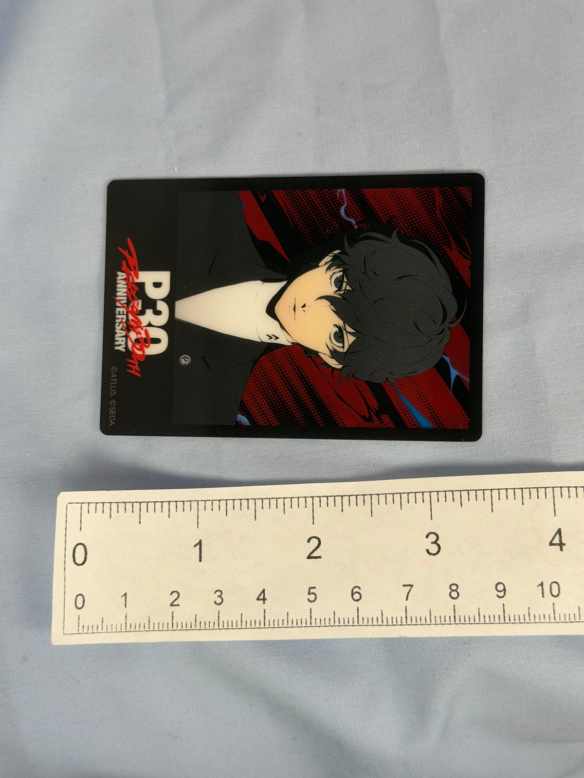 Ren Amamiya Joker Holo Transparent Card Persona 5 Royal 30th Anniversary