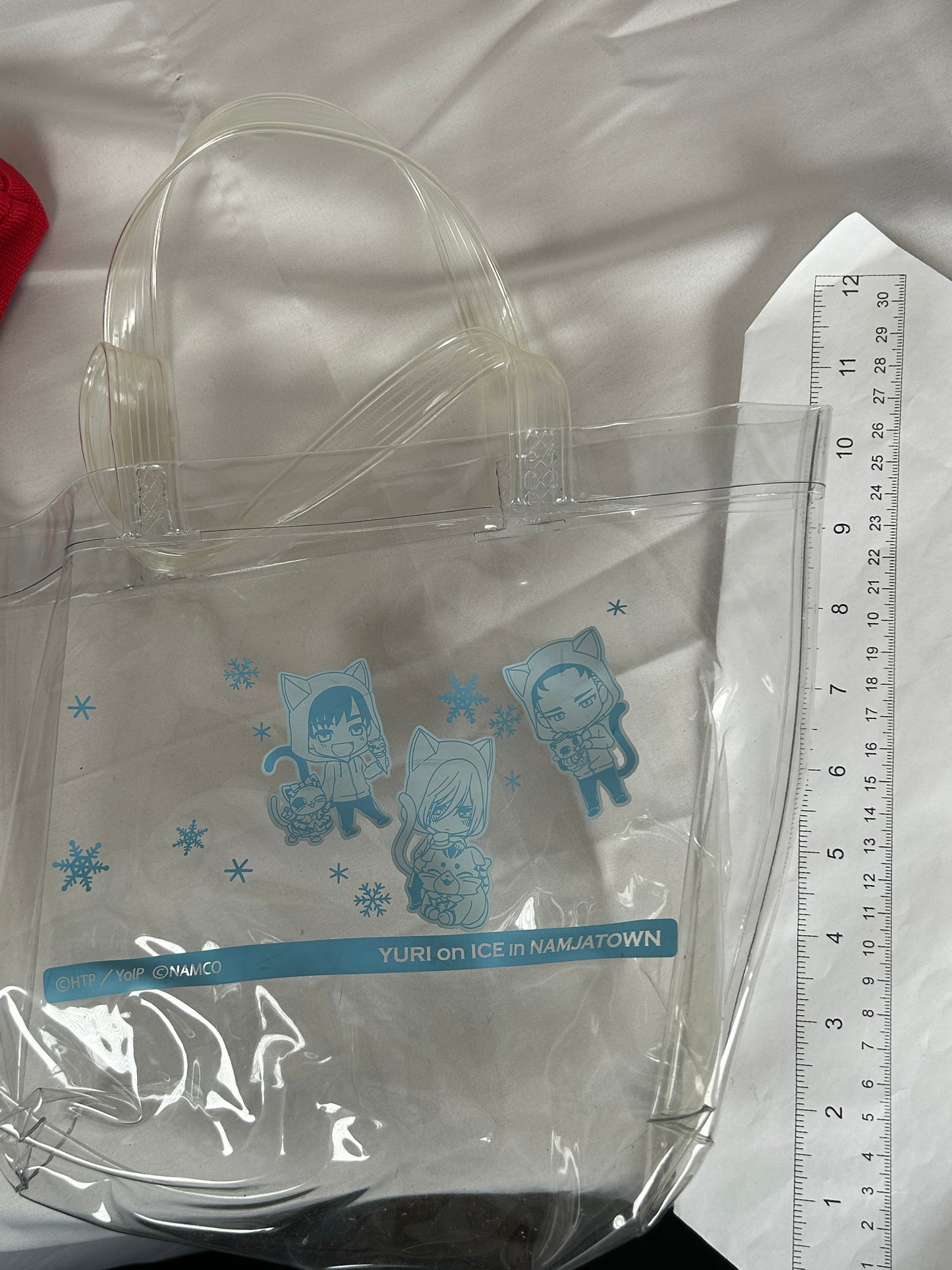 Yuri on Ice in Namjatown Clear Plastic Bag Reusable Cat Ears