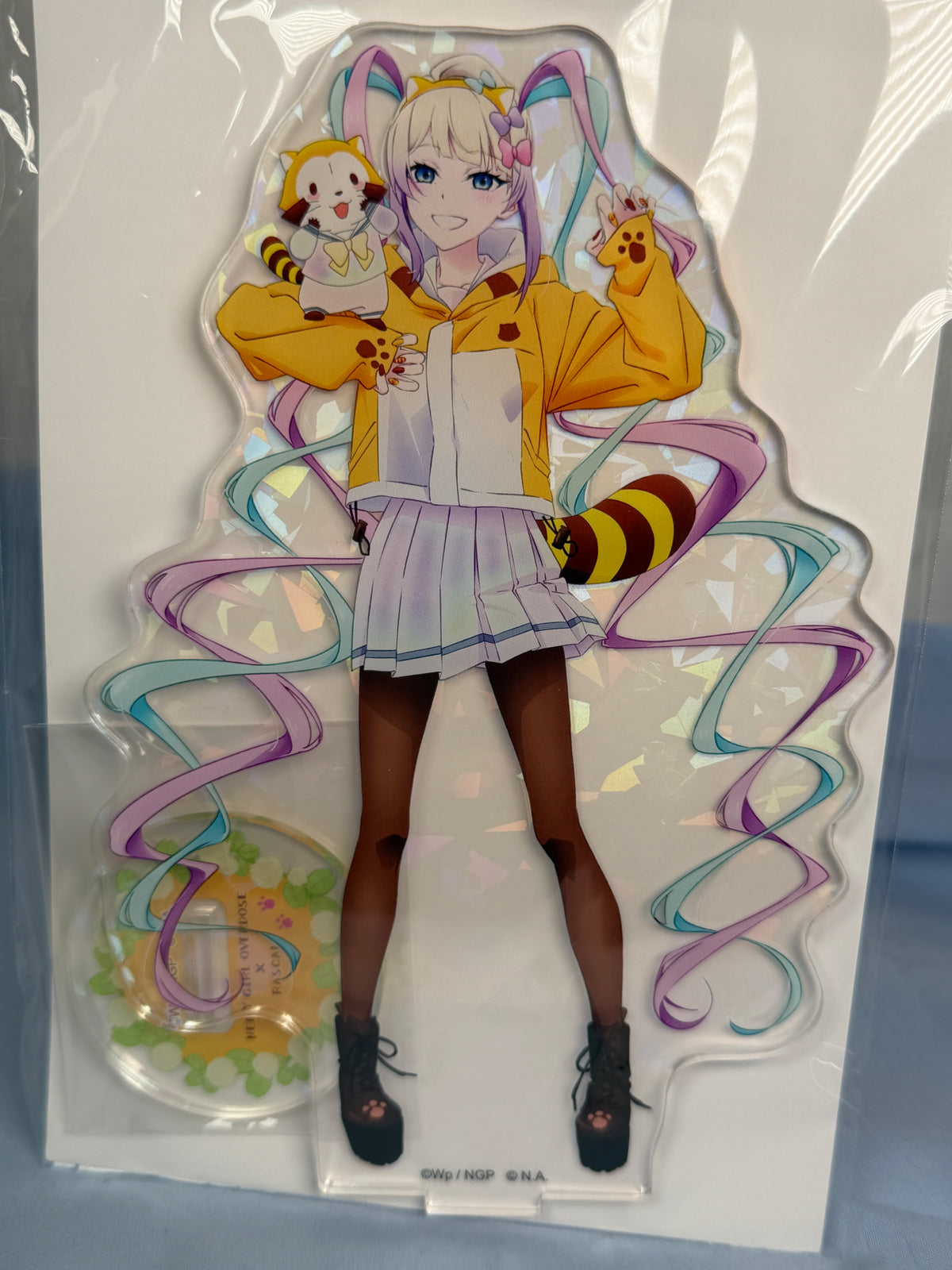 KAngel Rascal Holographic Acrylic Stand Needy Streamer Overload GiGo