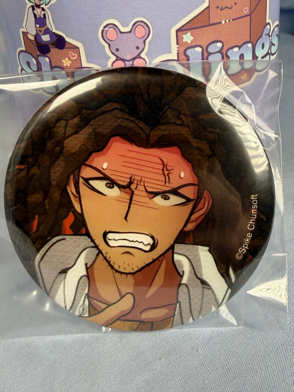 Yasuhiro Hagakure Despair Can Badge Pin Danganronpa Vol 1