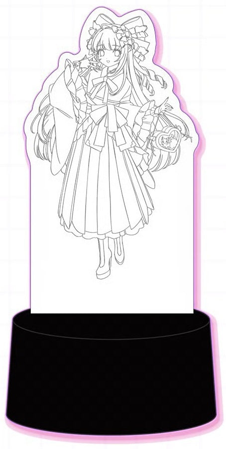 Retro Kimono KAngel LED Acrylic Glow Stand Needy Streamer Overload