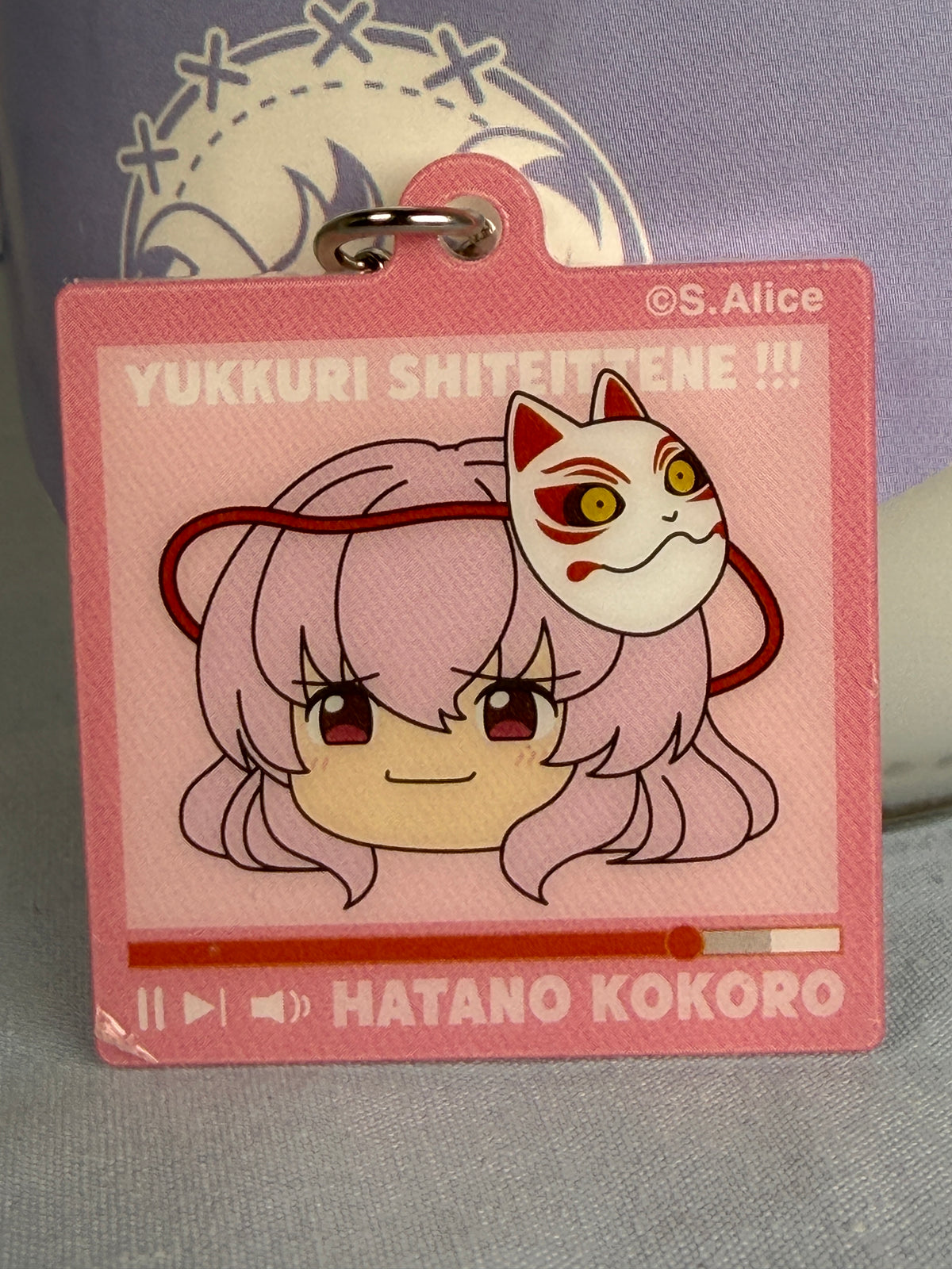 Hatano Kokoro Take it Easy! Acrylic Charm Keychain Vol 2 NIC Touhou Project