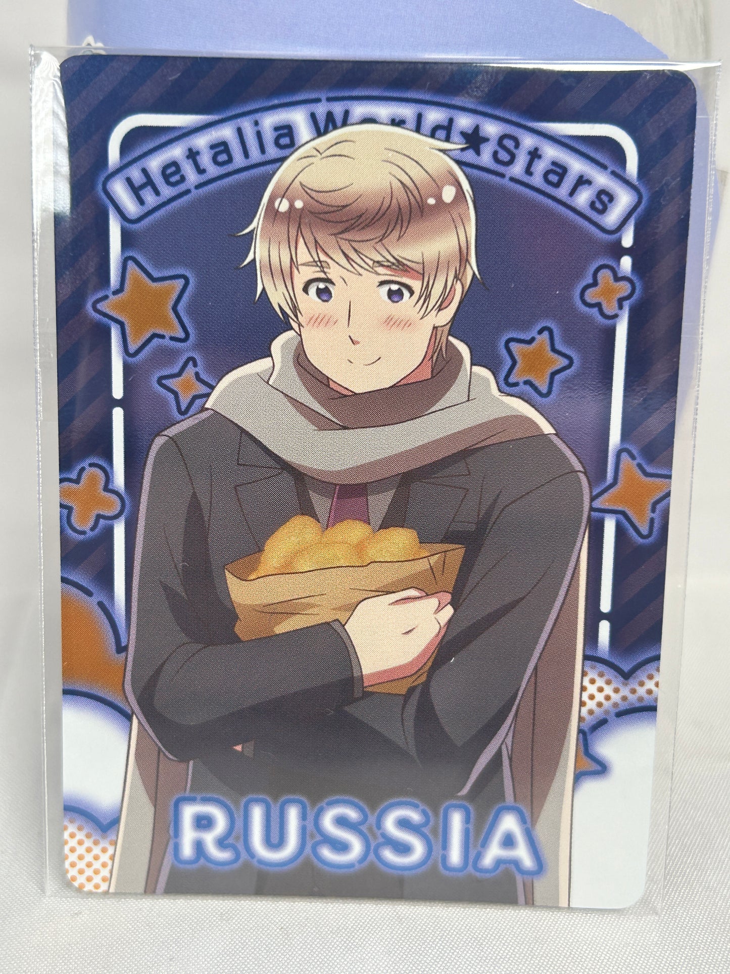 Russia Neon Collection Character Card Hetalia World Stars