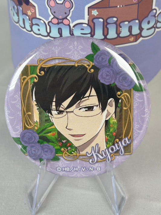 Ootori Kyouya Looking Badge Button Ouran Highschool Host Club 20th Anniversary
