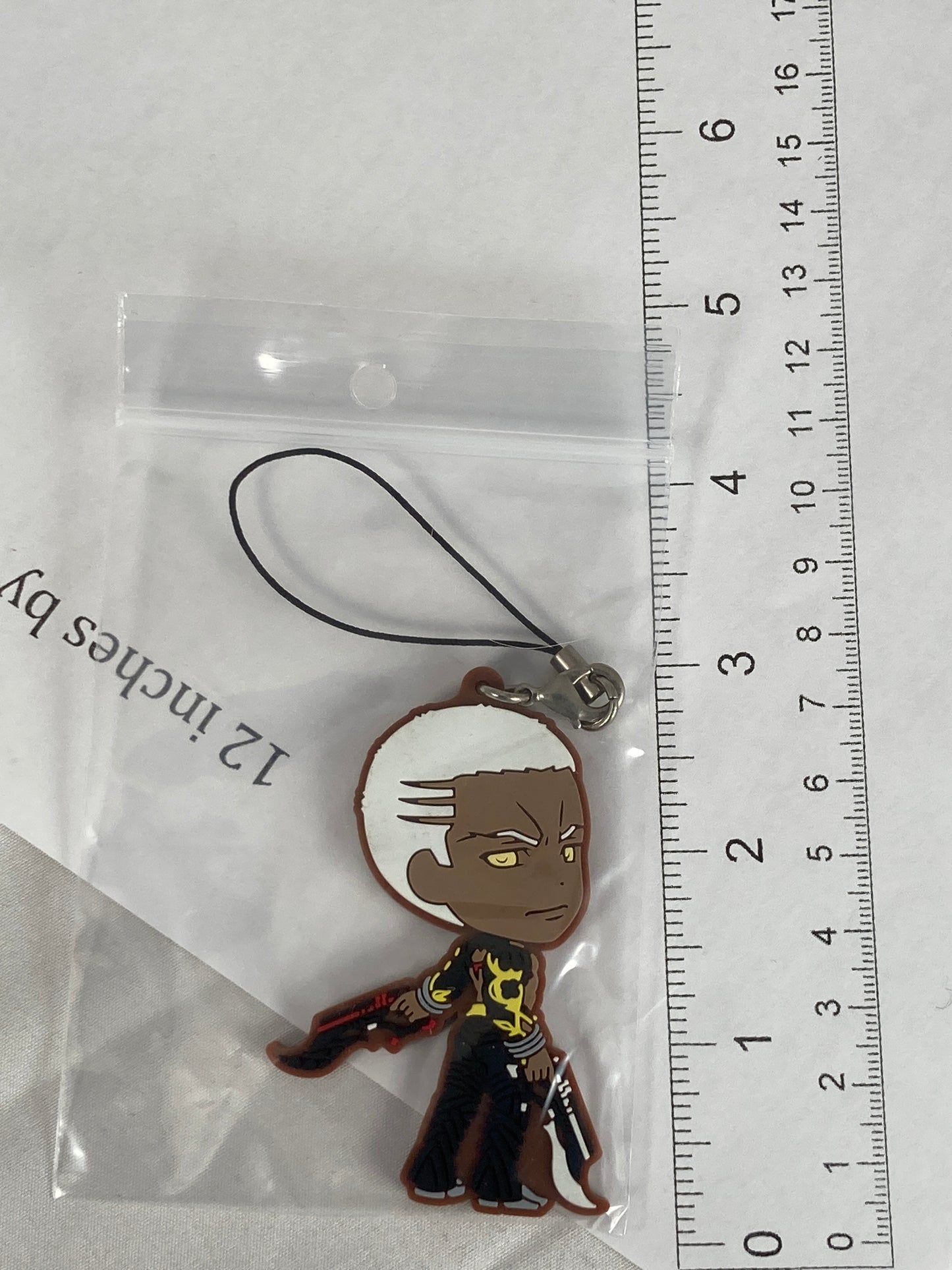 Emiya Alter Archer Rubber Keychain Ichiban Kuji Fate Grand Order