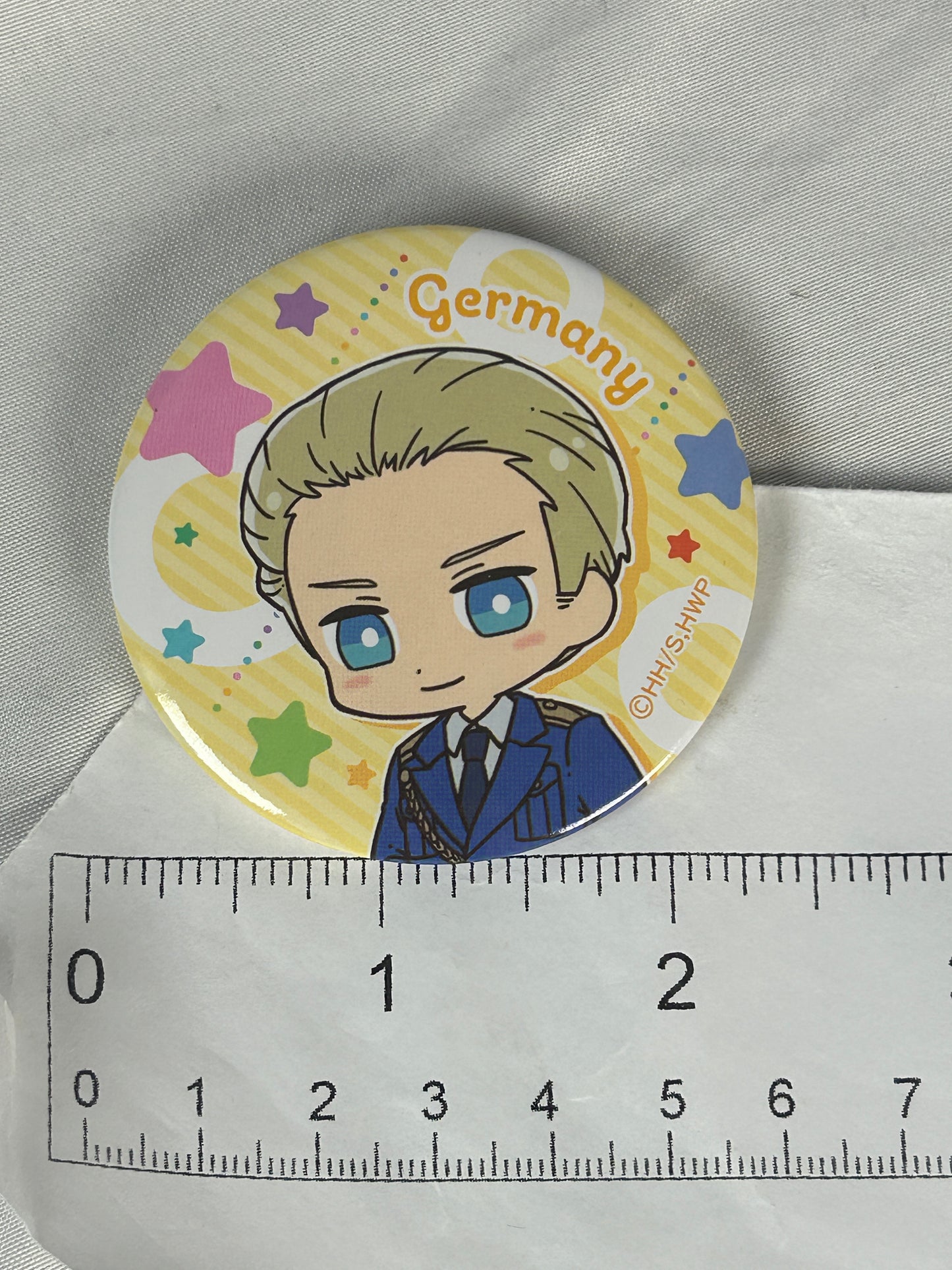 Germany Trading Button Badge Hetalia World Stars x Seria