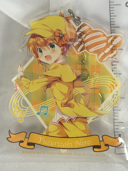 Yuzurizaki Nero Portrait Acrylic Keychain Milky Holmes