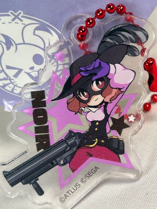 Haru Okumura Noir Acrylic Keychain Persona 5 Tactica