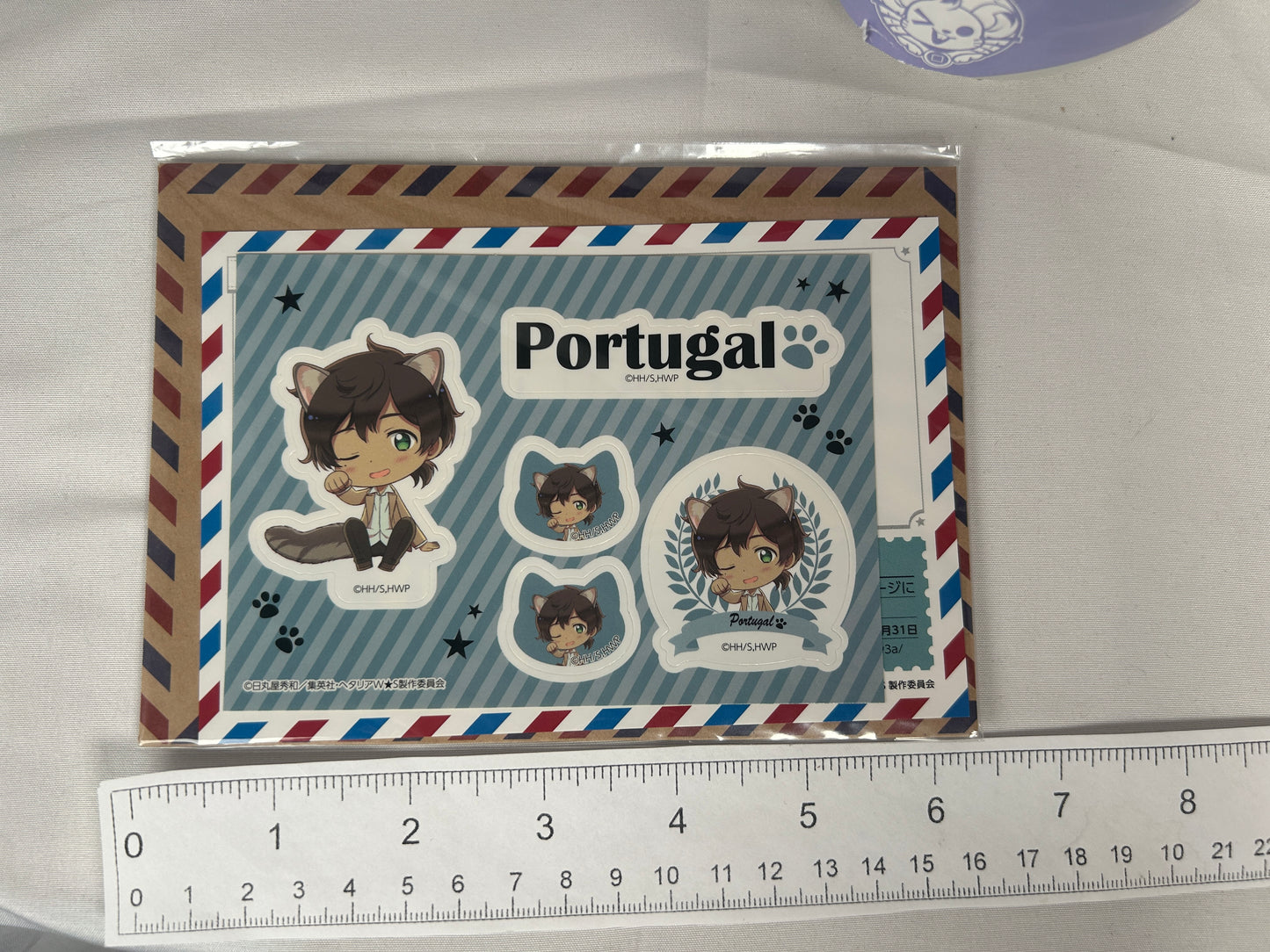 Portugal Sticker Postcard Set Hetalia World Stars in Namjatown