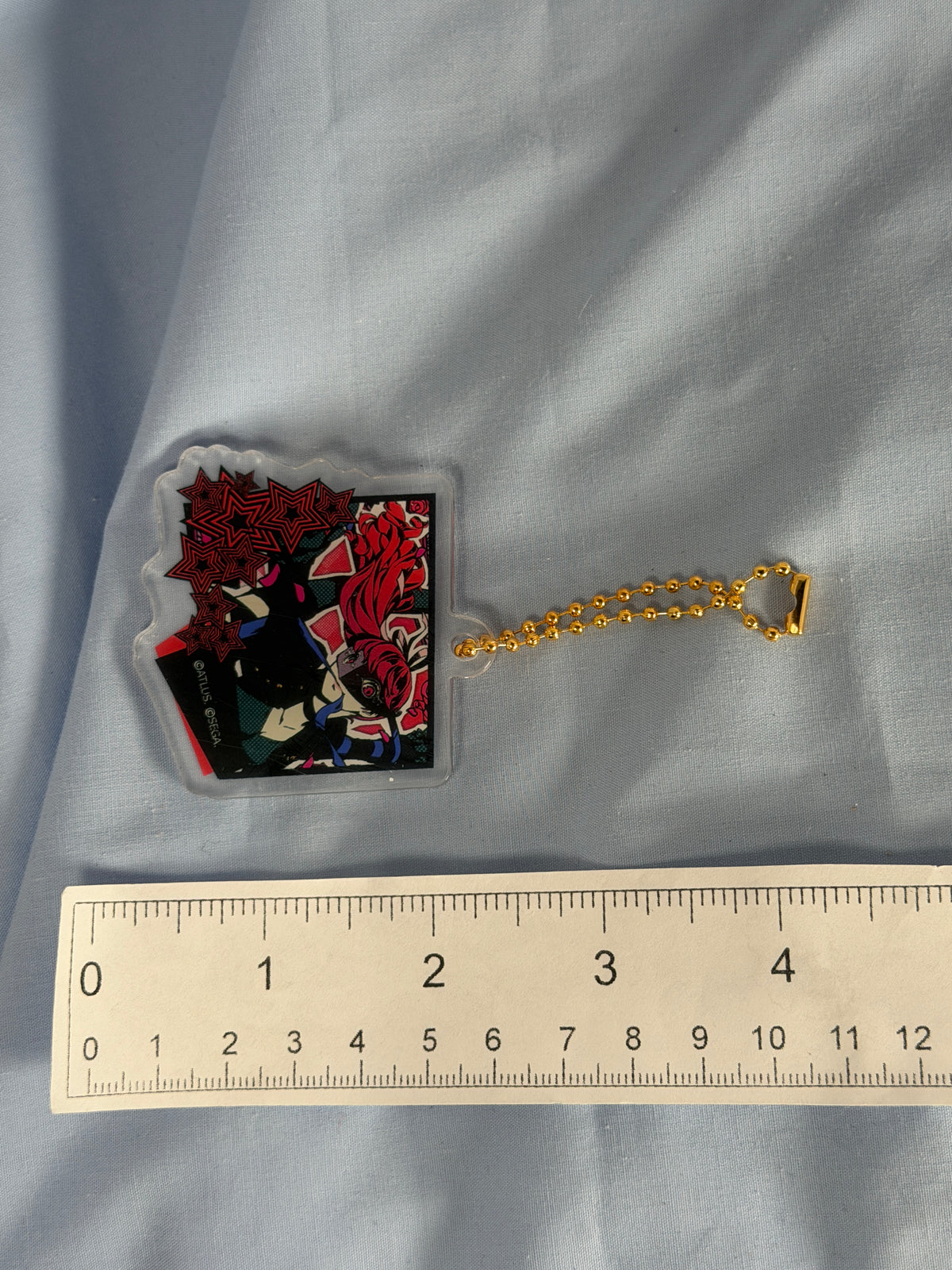 Kasumi Yoshizawa Violet All Out Attack Acrylic Keychain Persona 5 Royal