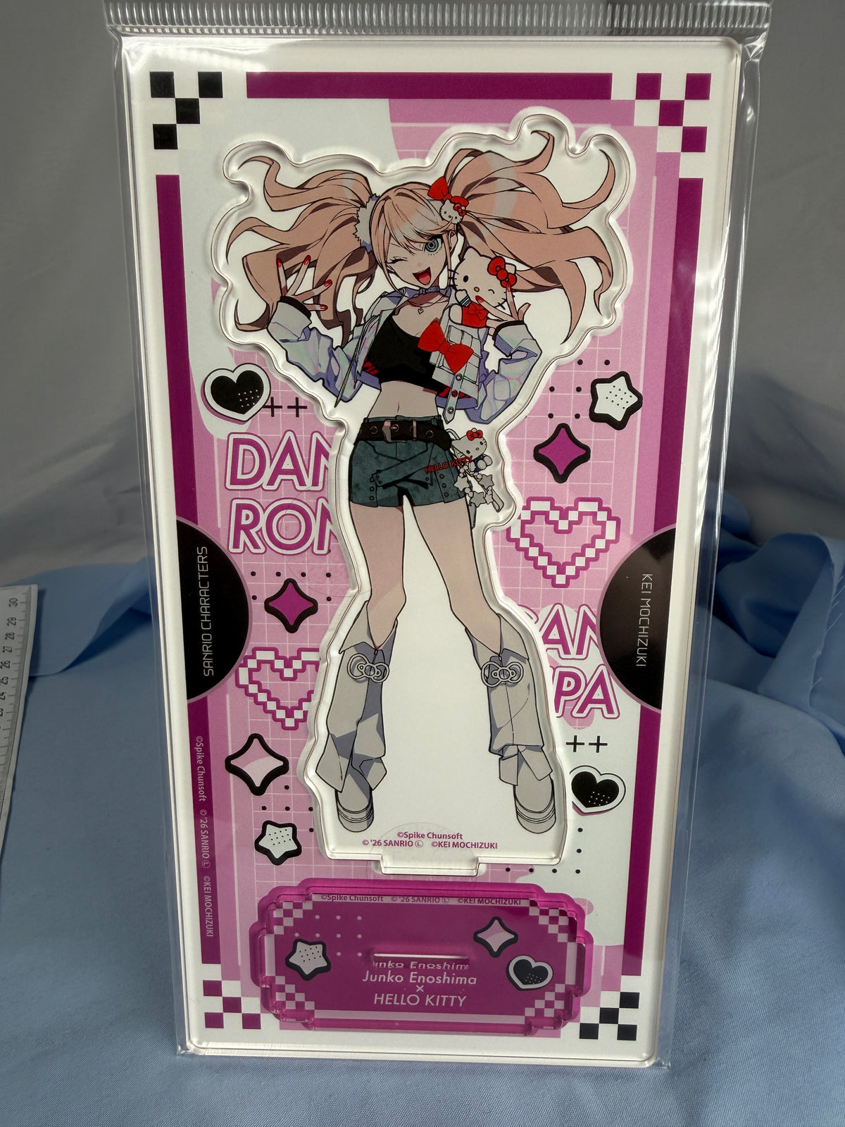 Junko Enoshima Hello Kitty Acrylic Stand Danganronpa 1 x Sanrio Vol 2