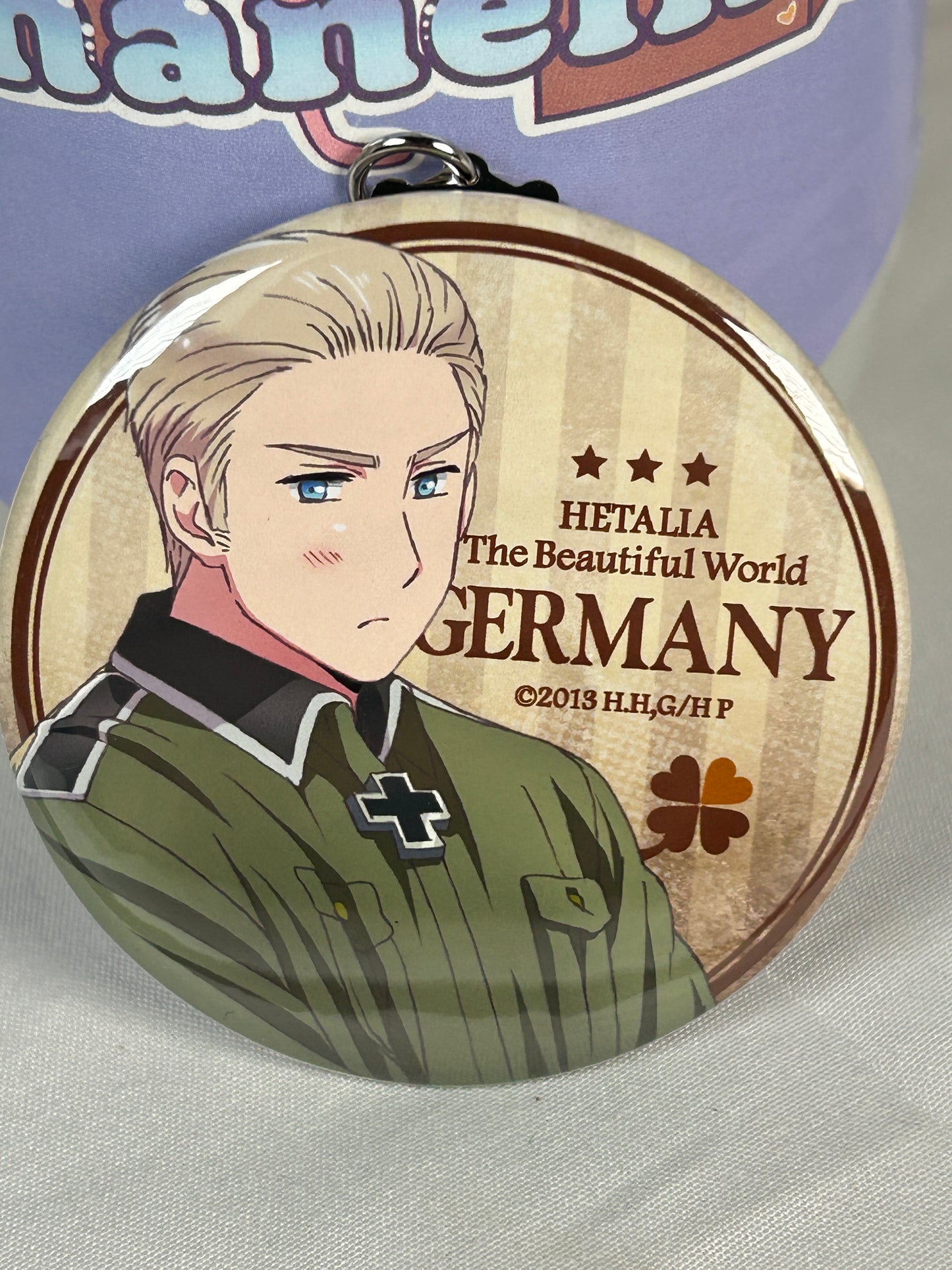 Germany Jacket Ver. Button Badge Hetalia The Beautiful World 2013