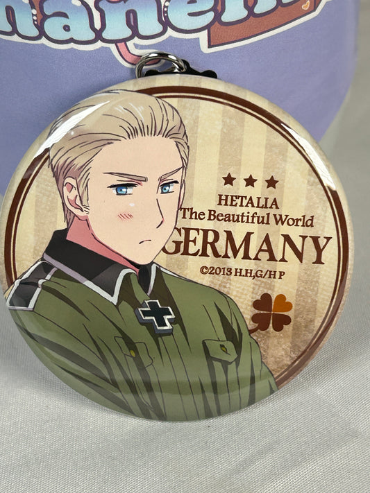 Germany Jacket Ver. Button Badge Hetalia The Beautiful World 2013