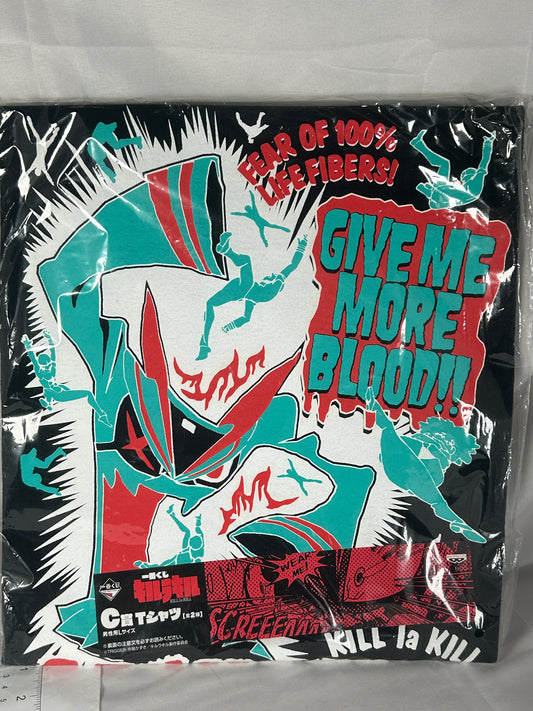 Senketsu L Size T Shirt Ichiban Kuji C Prize Kill la Kill 2014