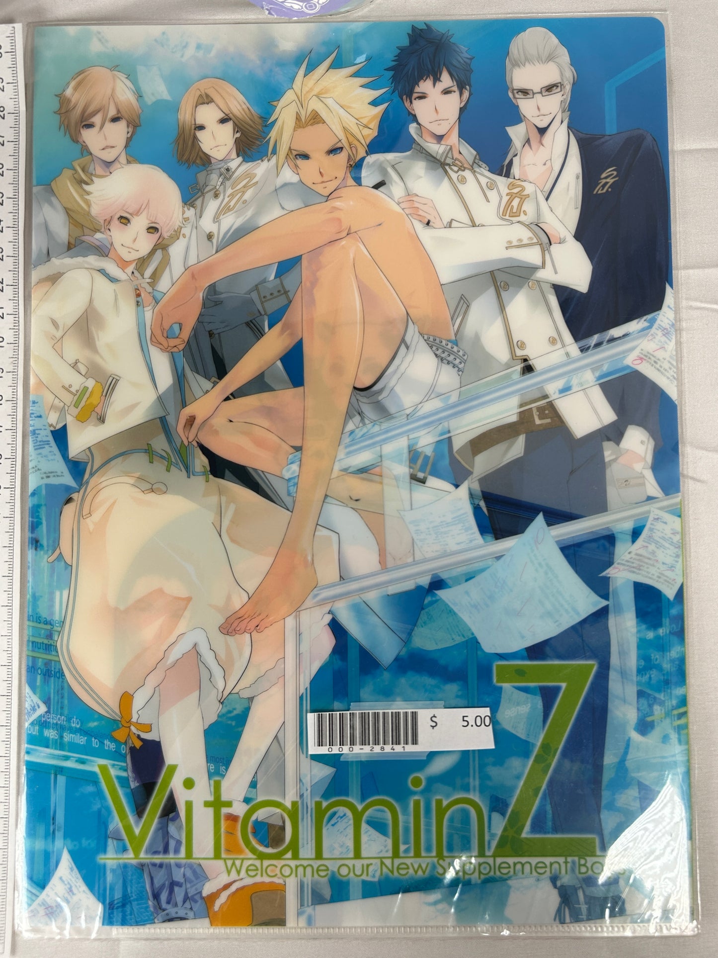 VitaminZ Welcome our New Supplement Boys Clear File 2009