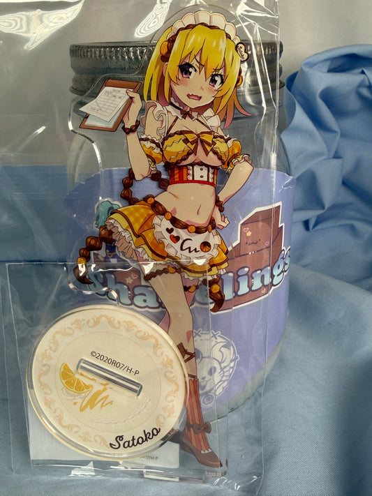 Satoko Hojo Acrylic Stand Higurashi When They Cry Moe Café Lottery Prize C