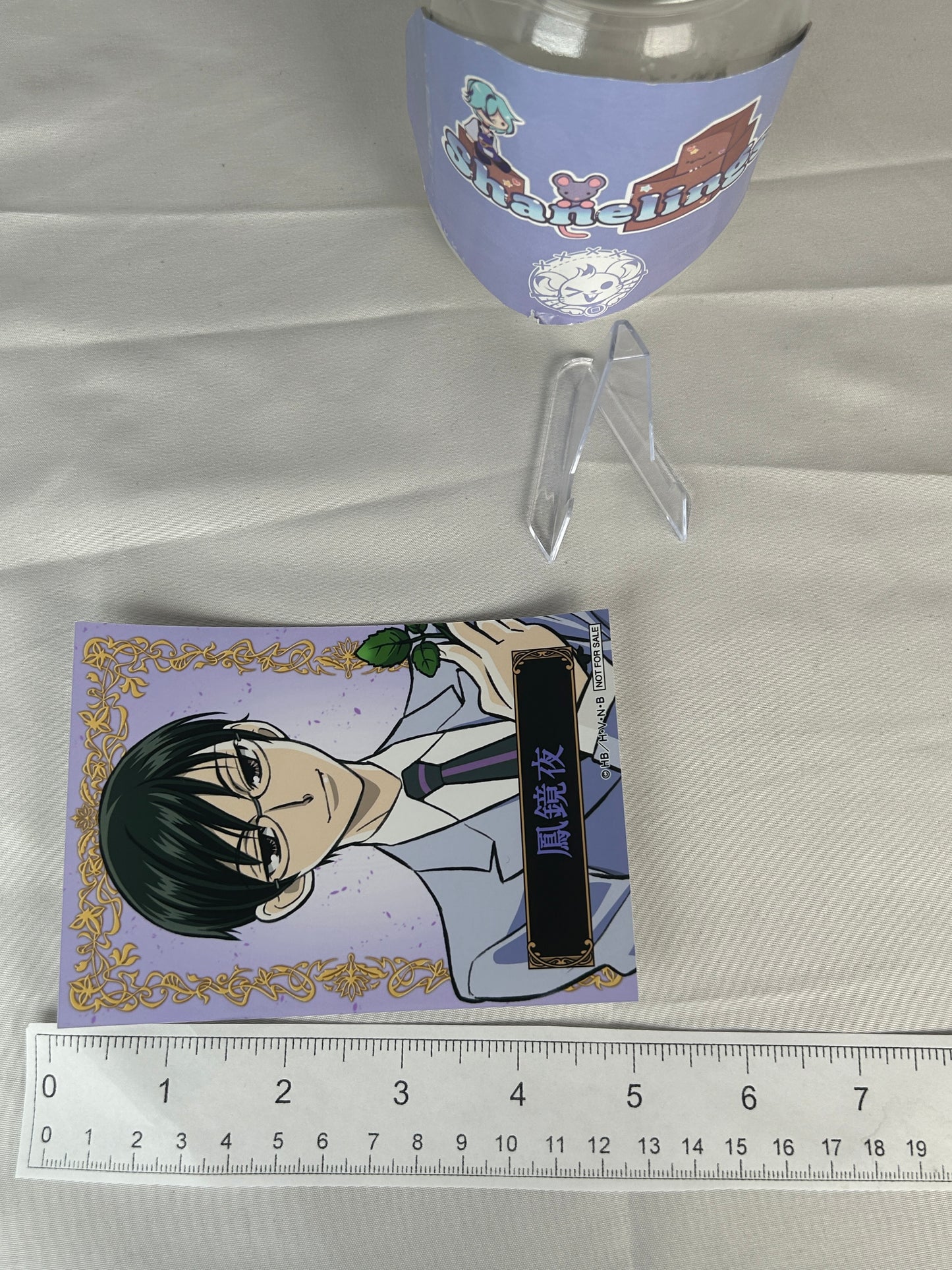 Ootori Kyouya Acrylic Bonus Paper Art Highschool Host Club 20th Anniversary