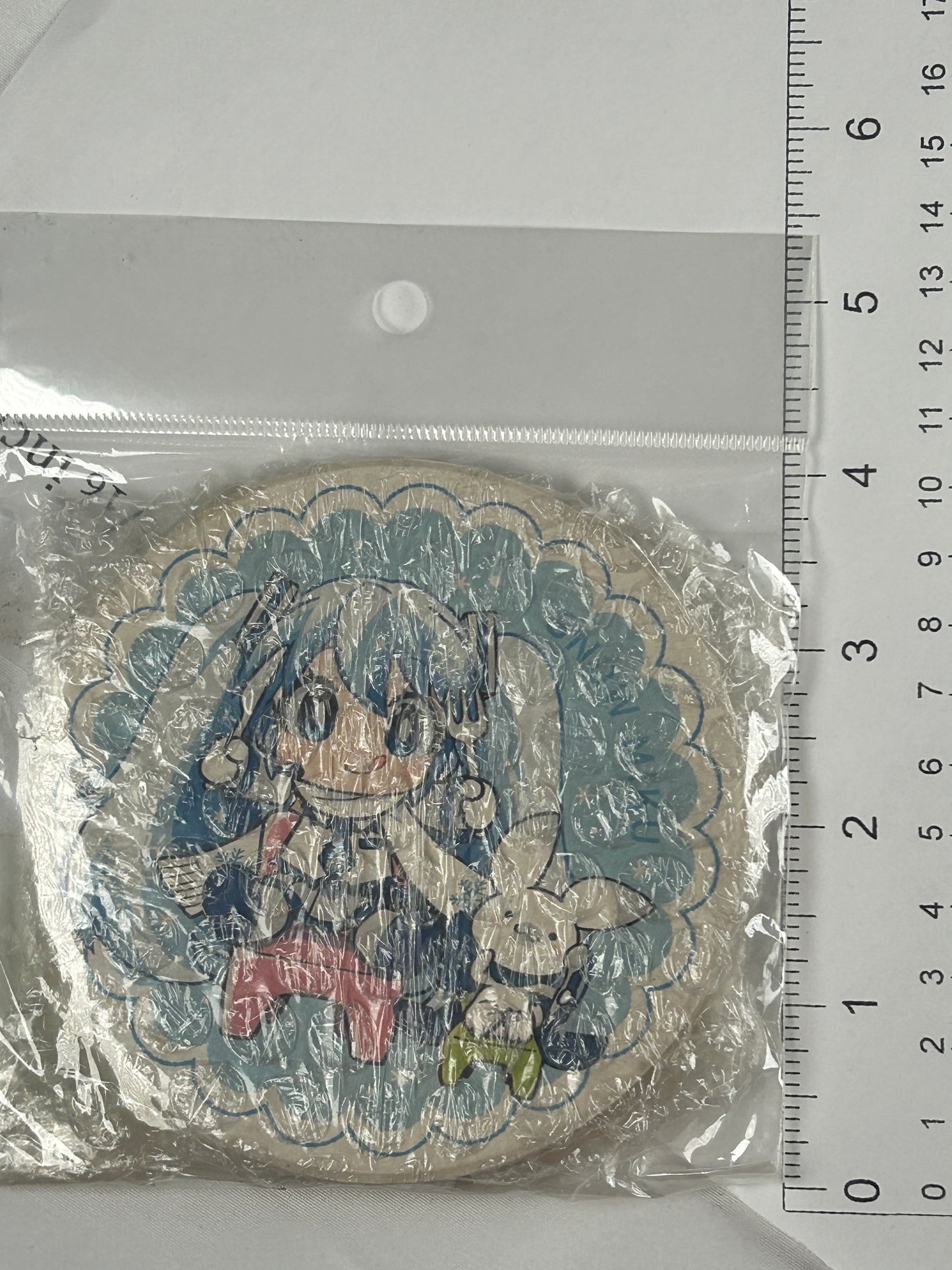 Snow Miku Coaster Sky Town Vocaloid Hokkaido Airport Exclusive