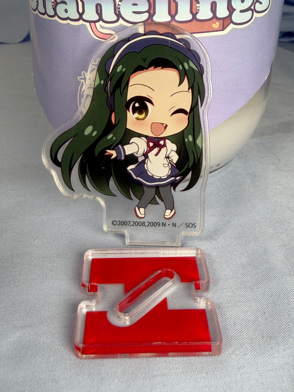 Maid Tsuruya Acrylic Stand Haruhi Suzumiya 20th Anniversary LEC