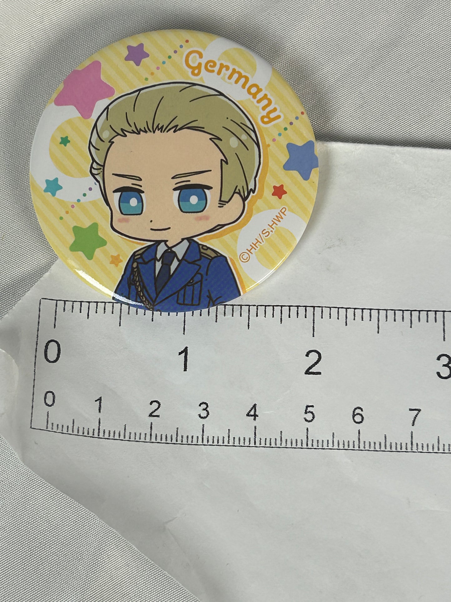 Germany Trading Button Badge Hetalia World Stars x Seria