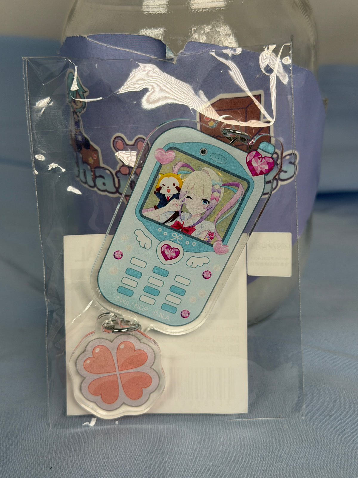 KAngel Heisei School Uniform Phone Acrylic Keychain Needy Streamer Overload GiGo