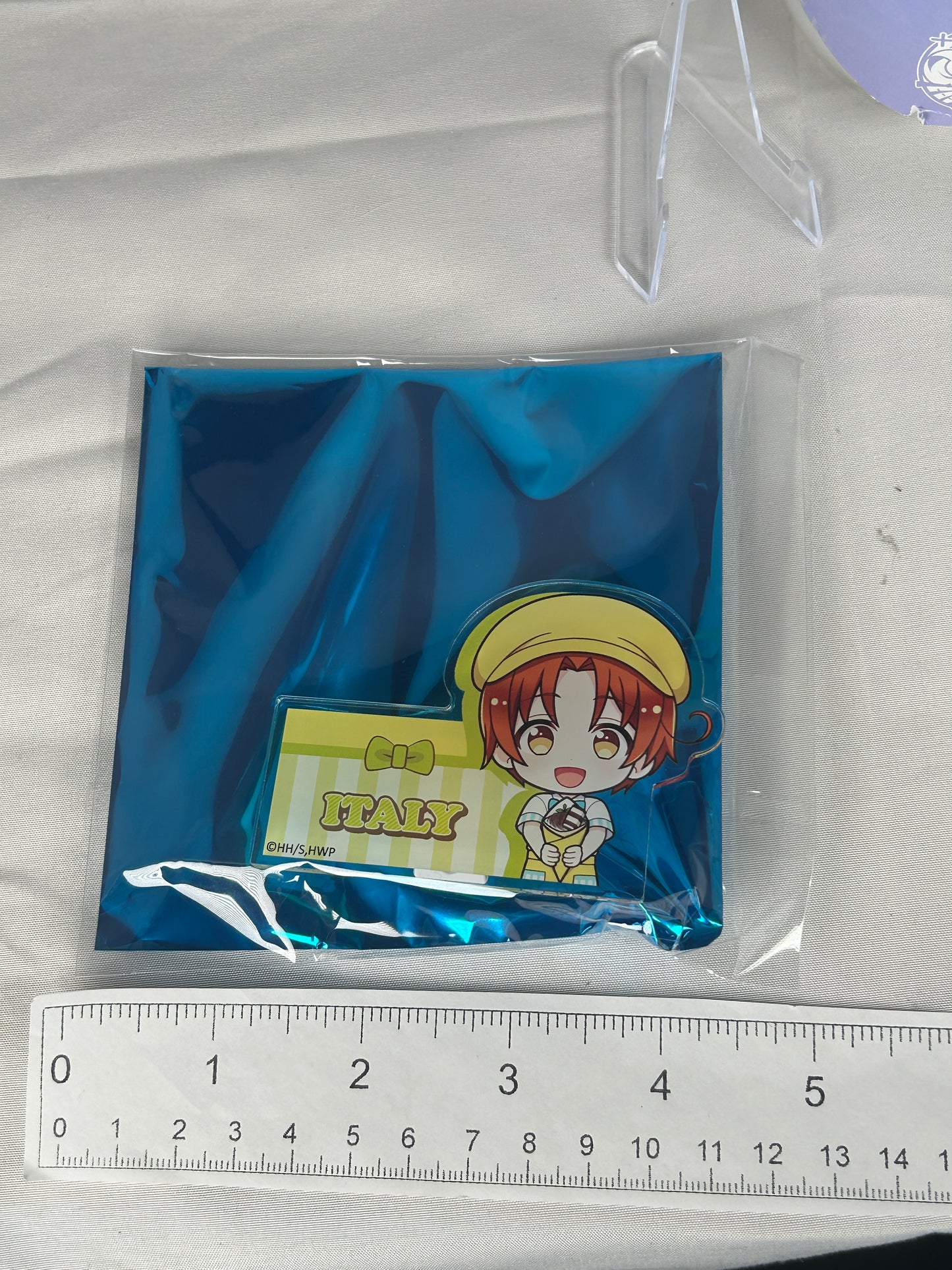 Italy Acrylic Clip Hetalia World Stars x Amo Crepe Collaboration
