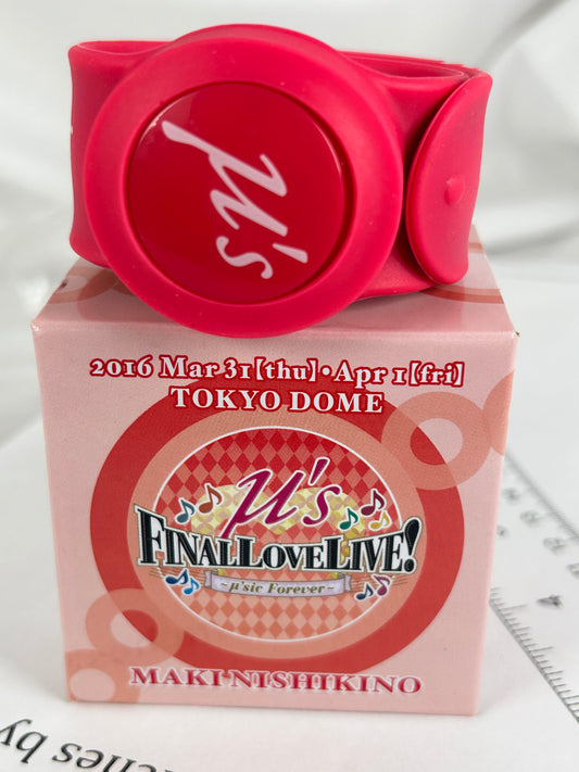 Maki Nishikino Rubber Braclet Love Live Tokyo Dome